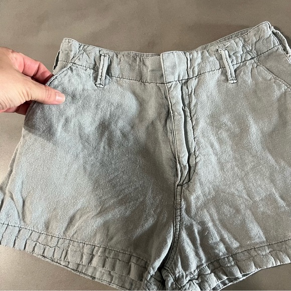 ABERCROMBIE & FITCH Linen Blend Shorts - Picture 3 of 6